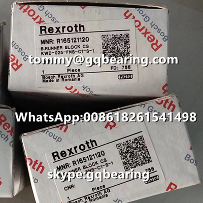 Rexroth R165122320 χάλυβα υλικός φλαντζών τύπων τυποποιημένος φραγμός δρομέων ύψους μήκους τυποποιημένος
