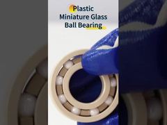 6205 Πλαστικό Ρουλεμάν PEEK με Κλωβό και Σφαιρίδια ZrO2 Ρουλεμάν Βαθιάς Αυλάκωσης 25x52x15 mm