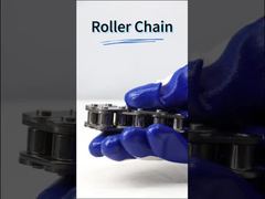 Αλυσίδα κυλίνδρων βήματος από ανοξείδωτο χάλυβα C2040 25,4mm κατά της διάβρωσης για βιομηχανική χρήση μεταφορέων