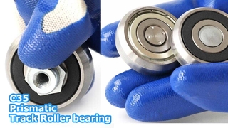 C35 Prismatic Roller (C35-2RS ZZ): Εξειδικευμένος για Compact T/U-Rail 35mm