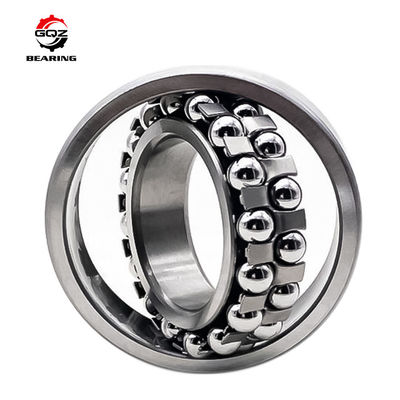 ποιότητας  Chrome Steel Material 1304 Steel Cage Double Row Self-aligning Ball Bearing εργοστάσιο