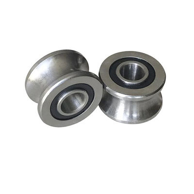 Αγορά U Groove SG25-2RS Linear Guide Roller Bearing SG25 για τις κλωστοϋφαντουργικές μηχανές 8x30x14mm διαδικτυακή κατασκευή