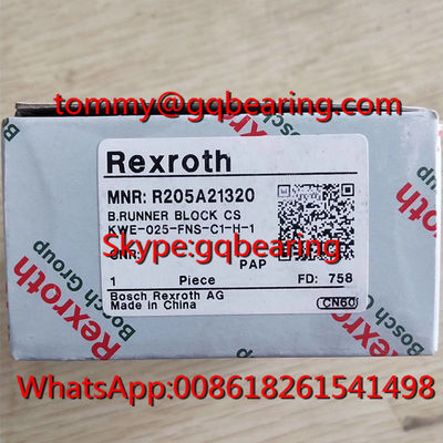Αγορά Υλικό από χάλυβα άνθρακα Rexroth R205D81320 Runner Block KWE-020-SLS-C1-H-1 Ball Rail RunnerBlock διαδικτυακή κατασκευή