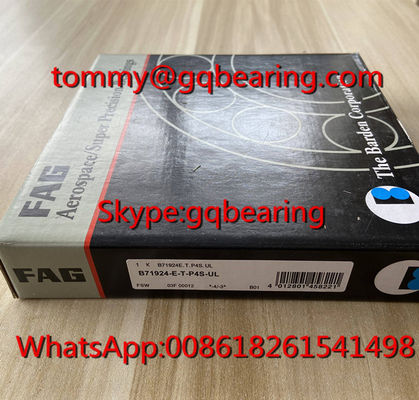 Αγορά 25 μοίρες γωνία επαφής FAG B71924-E-T-P4S-UL Super Precision Angular Contact Ball Bearing διαδικτυακή κατασκευή