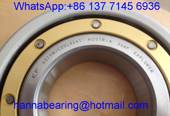 Insocoat που αντέχει τον εξωτερικό ντυμένο δαχτυλίδι ένσφαιρο τριβέα ακρίβειας 6319M/C3VL0241