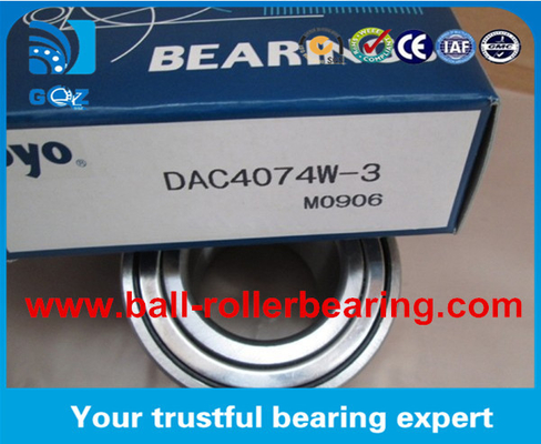 koyo DAC Automotive Bearings, διπλή σειρά ακτινοβολητικού ρουλεμ DAC4074W-3 για το toyota corolla 90363-40066 DAC4074W-3