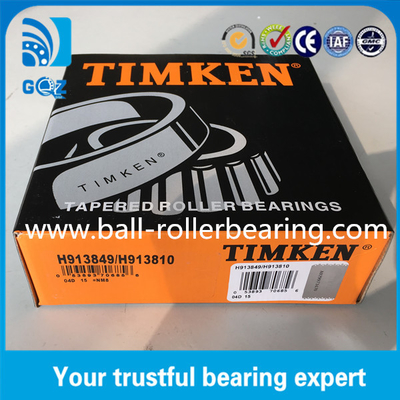 Με κωνικούς κυλίνδρους ρουλεμάν χάλυβα χρωμίου TIMKEN H913849/H913810 ISO9001: 2008