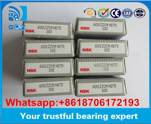 NSK 608ZZ C3 Συσκευές για οχήματα NSK 608ZZ Σωλήνες 608ZZCM NS7S Μέγεθος 8*22*7 mm
