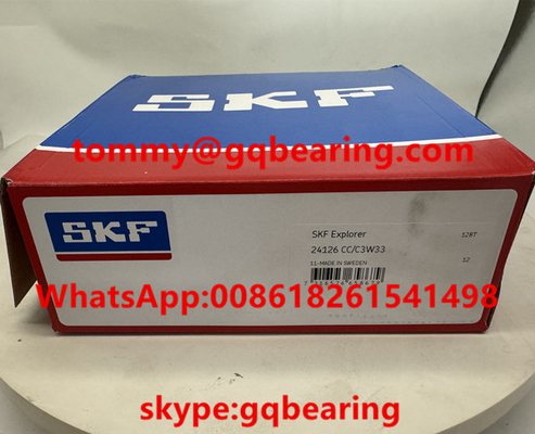 Σουηδία Προέλευση SKF 24126 CC/C3W33 C3 Clerance Σφαιρικό Ρολάρι 130x210x80mm