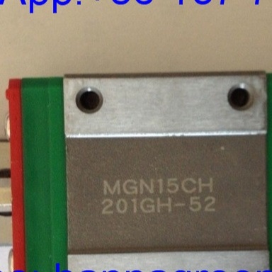 MGN15CH Οδηγός σιδηροδρομικής οδού MGN15CC Γραμμικό ρουλέν σφαίρας κίνησης MGN15C Γραμμικό ρουλέν διαδρόμου
