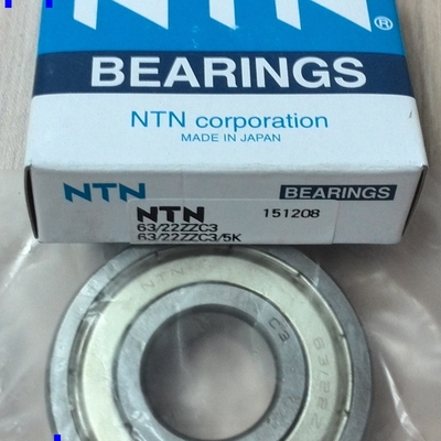 63/22ZZ / 63/22ZZC3 / 63/22DDU / 63-22 Μοναδική σειρά βαθύς γραμμής τροχός αυτοκινήτου ρουλέ 22*56*16 mm