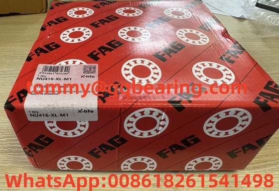 FAG NU416 NU416-XL-M1 Κουτί από χαλκό κυλινδρικά ελαστικά κυλίνδρων 80 mm Βρύση 200 mm Εξωτερική διάμετρος