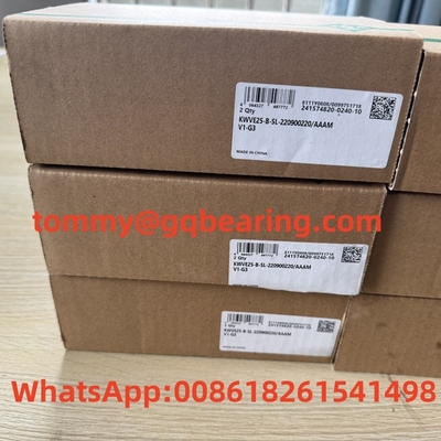 G1 Precision INA KWVE25-B-SL Γραμμικό μπλοκ KWVE25-B-SL-220900220/AAAM V1-G3 Στενό μακρύ είδος γραμμικού λαβήματος