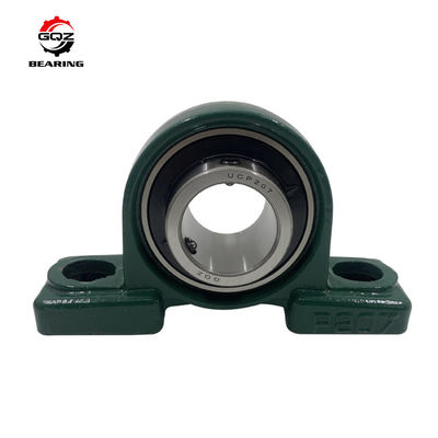 LEU 209 2F Vertical V-Type Bearing Unit, Double 2F Flinger-Rubber Anti-Mud Seals