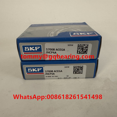 SKF S7008 ACEGA/HCP4A Υπερ-ακριβής γωνιακή σφαίρα επαφής