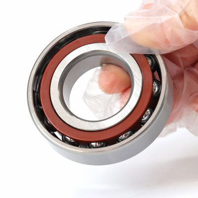 ISO9001 7001A TYN DBM P5 Gcr15 Χάλυβα μονής σειράς γωνιακής σφαίρας επαφής 7001