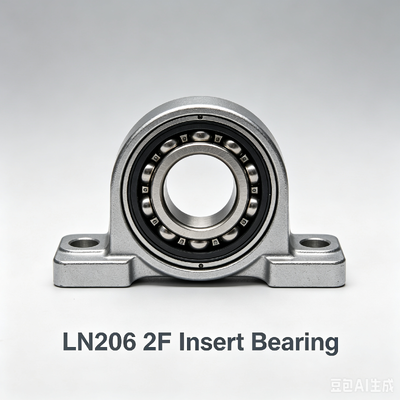LN206 2F Ένθετο ρουλεμάν διπλής σφραγίδας 30mm Διάμετρος