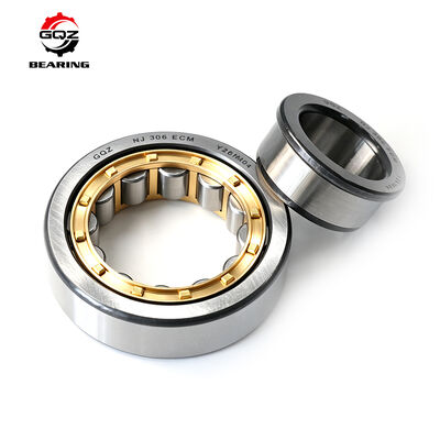 NU 312 ECM Single Row Cylindrical Roller Bearing 60x130x31mm Brass Cage High Radial Load Bearing