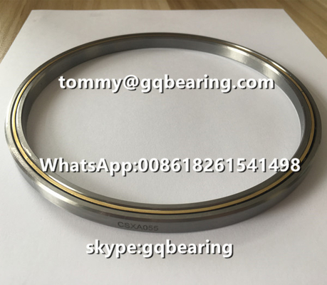 5.5 ίντσες Bored Bronze Cage CSXA055 Τέσσερα σημεία επαφής Thin Section Bearings Εσωτερική διάμετρος 139.7 mm