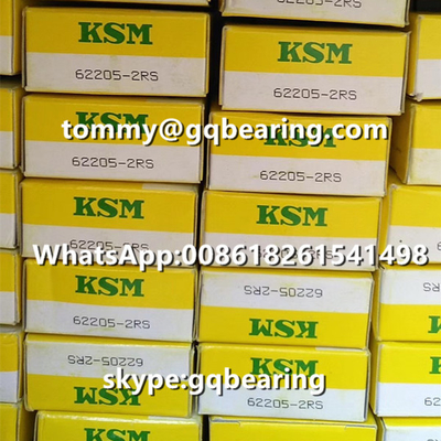 Ιαπωνική προέλευση KSM 62204-2RS Ελαστικό σφραγισμένο σφαιρικό ρουλέ 20 x 47 x 18 mm
